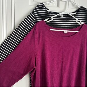 Old Navy 3/4 Sleeve Shirt Bundle Women’s Size XXL Tall